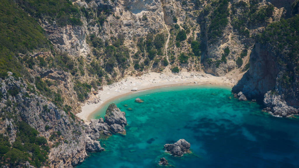 Corfù | La baia di Paleokastritsa