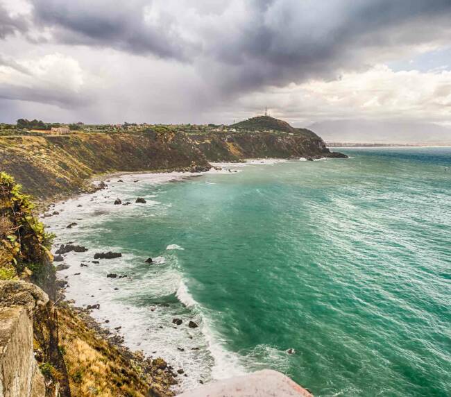 Milazzo - Le spiagge sotto le scogliere