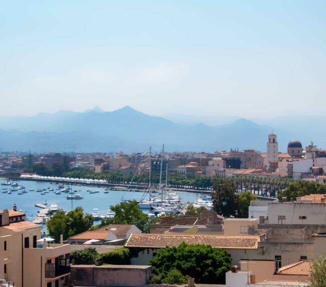 Milazzo - Panoramica della città e del porto